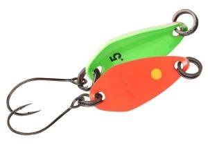 Plandavka Trout Master Incy Spoon 1,5g Orange Green